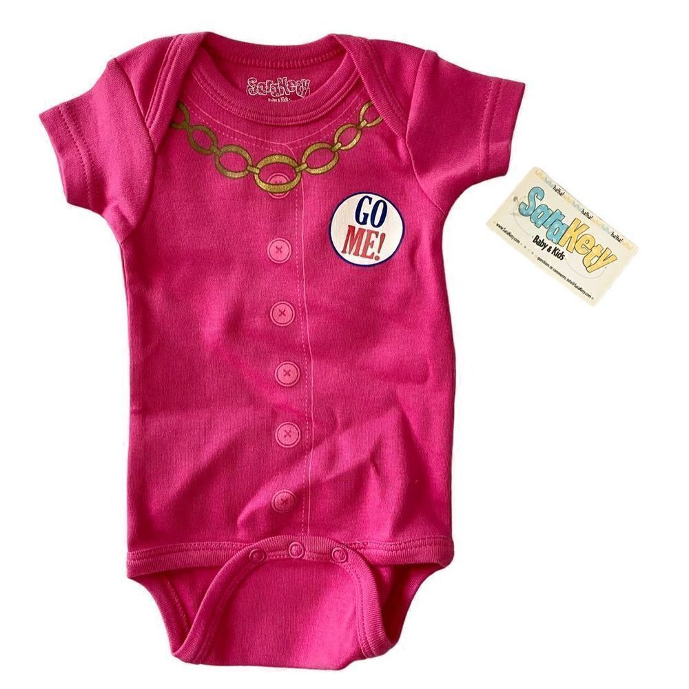NWT Sara Kety Baby Candidate Bodysuit “Vote For Change” Sz: 0-6m